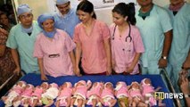 Woman Gives Birth To 11 Kids At One Time