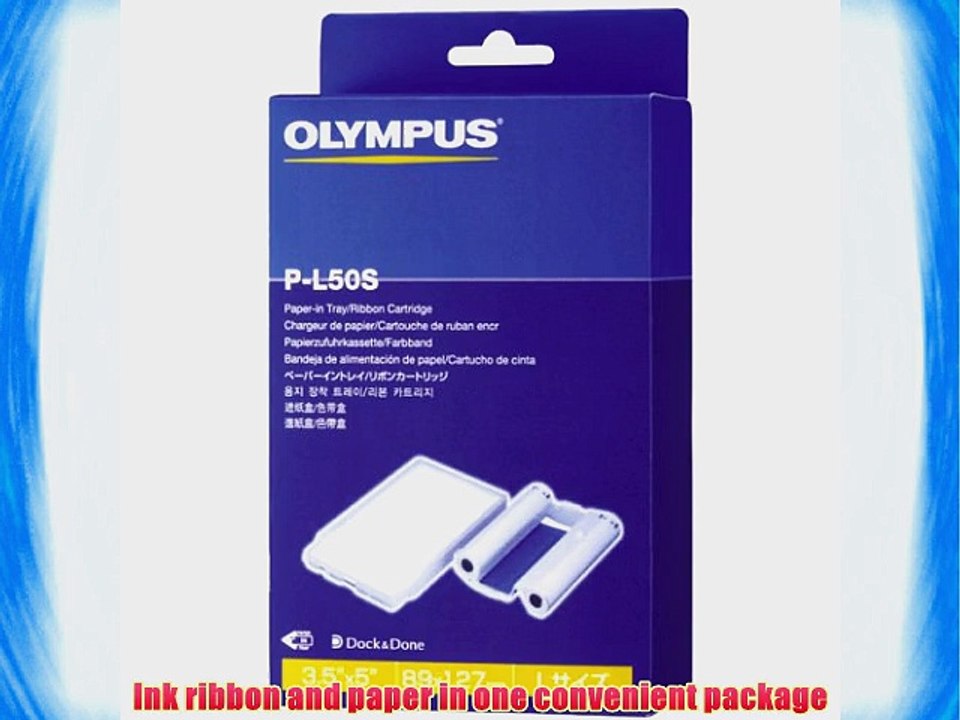 Olympus P-L50S Print Pack for P-S100 Digital Printer (3.5x5 50 Sheets 200318)