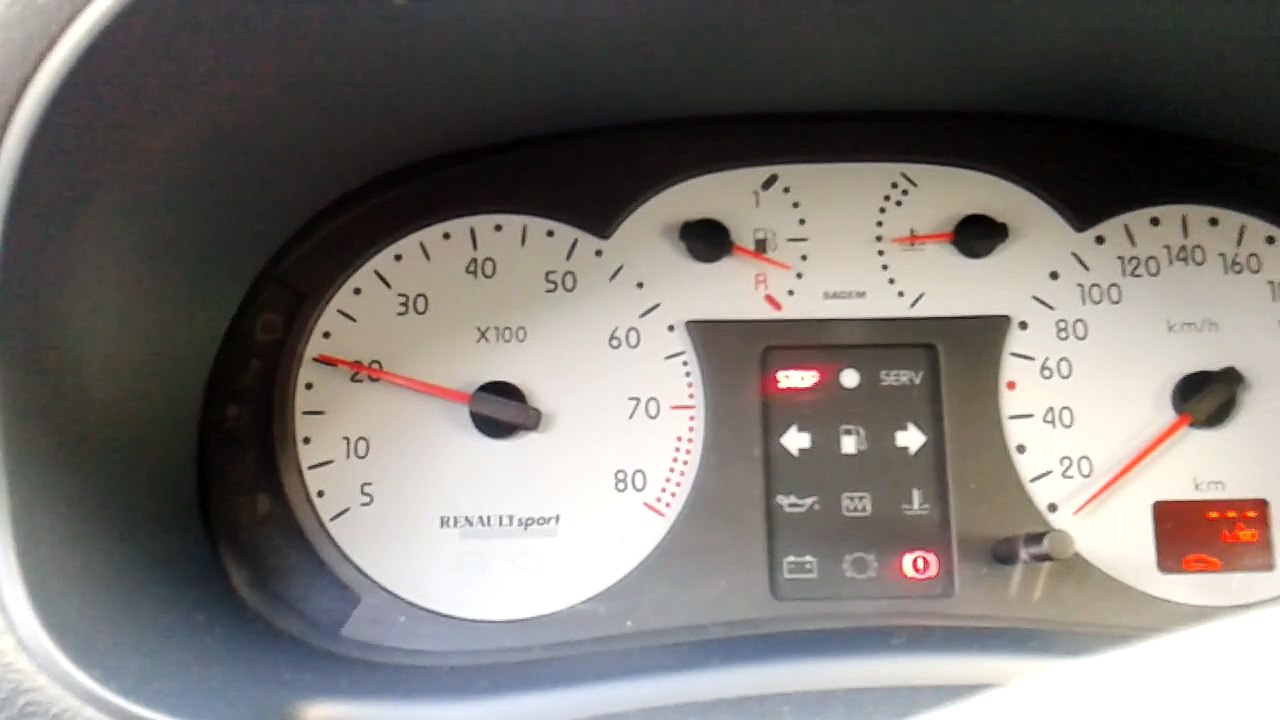 Vanne de ralenti bloqué Clio RS