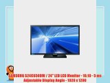 SAMSUNG S24C650DW / 24 LED LCD Monitor - 16:10 - 5 ms Adjustable Display Angle - 1920 x 1200