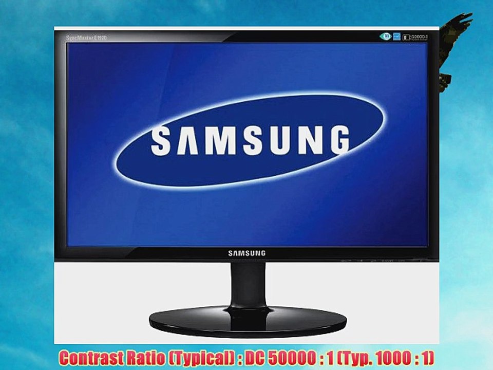 Samsung E1920X  18.5-Inch 1360 x 768 5ms 16.7M High Performance LCD Monitor