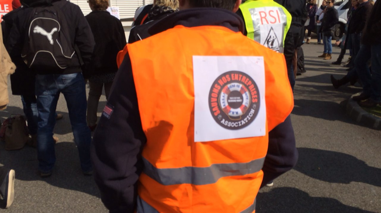 Manifestation des chefs d'entreprise indépendants