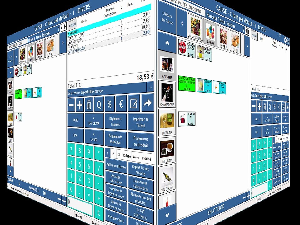 Présentation du logiciel de caisse TPVRestauration