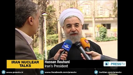 Iran's president: Tehran has sufficient will for clinching deal with P5+1