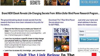 Real Mind Power Secrets Discount Bonus + Discount