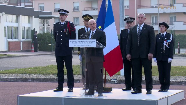 Cérémonie de baptême de la 20ème promotion d'officiers de police