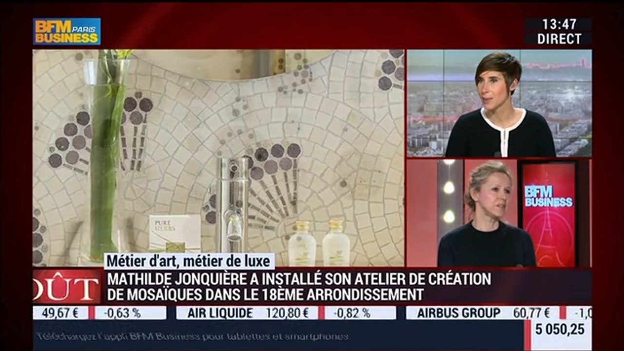 Métiers d'art, Métiers de luxe: Mosaïste, Mathilde Jonquière – 23/03