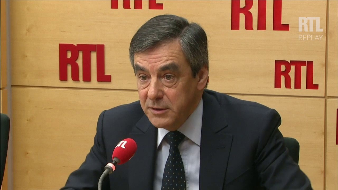 François Fillon sur RTL (le 23/03)