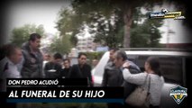 'Perro' Aguayo acudió al funeral de su hijo