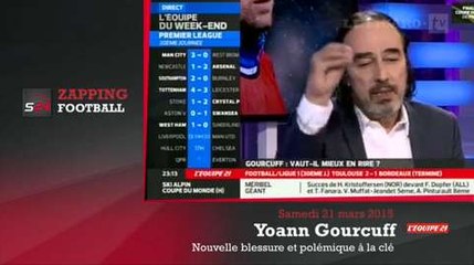 Zap'Foot : «Avec Gourcuff c'est le comique de répétition»