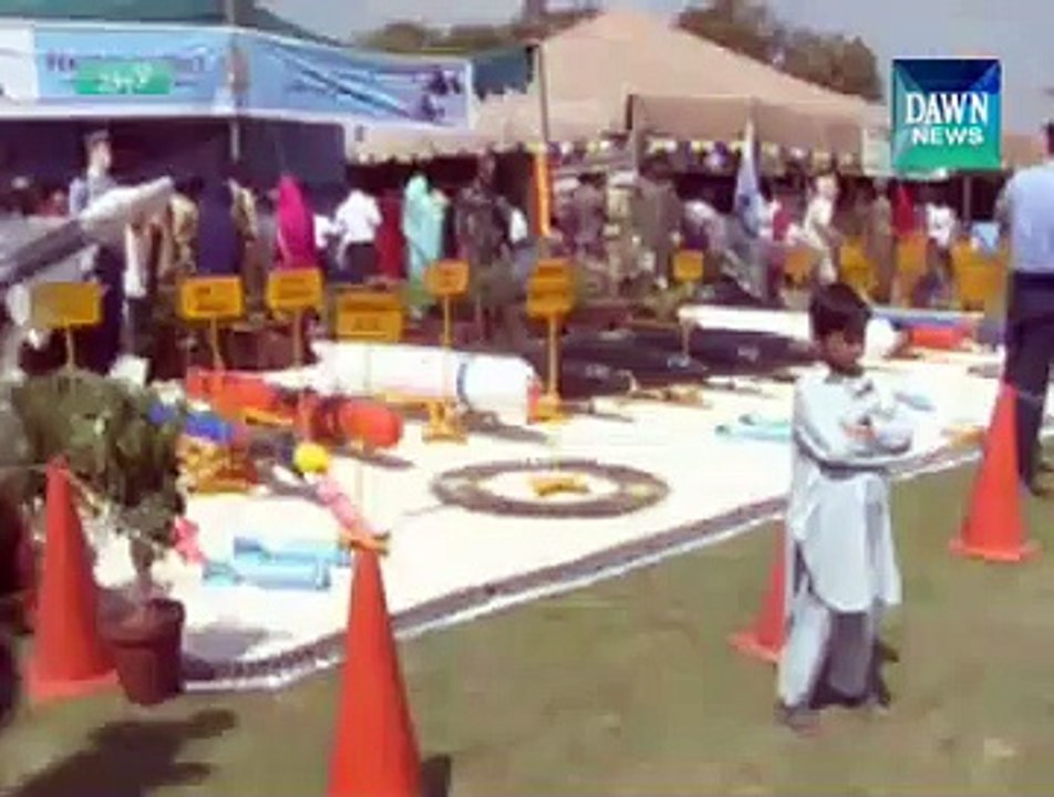 Pak Army Weapons Exhibition on Pakistan Day