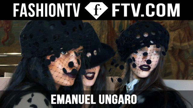 Emanuel Ungaro Fall/Winter 2015 Backstage| Paris Fashion Week PFW | FashionTV