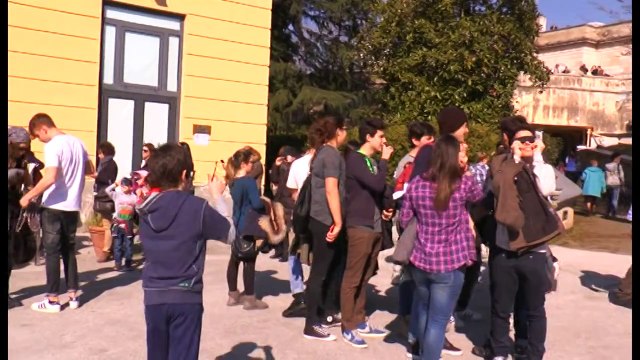 Napoli - L'eclissi solare dall'Osservatorio di Capodimonte (20.03.15)