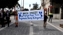 Mersin Doğa Koleji?nden Su Yürüyüşü