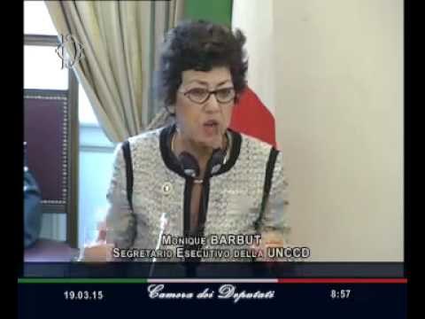 Roma - Africa sub-sahariana, audizione Segretaria Onu contro desertificazione, Barbut (19.03.15)