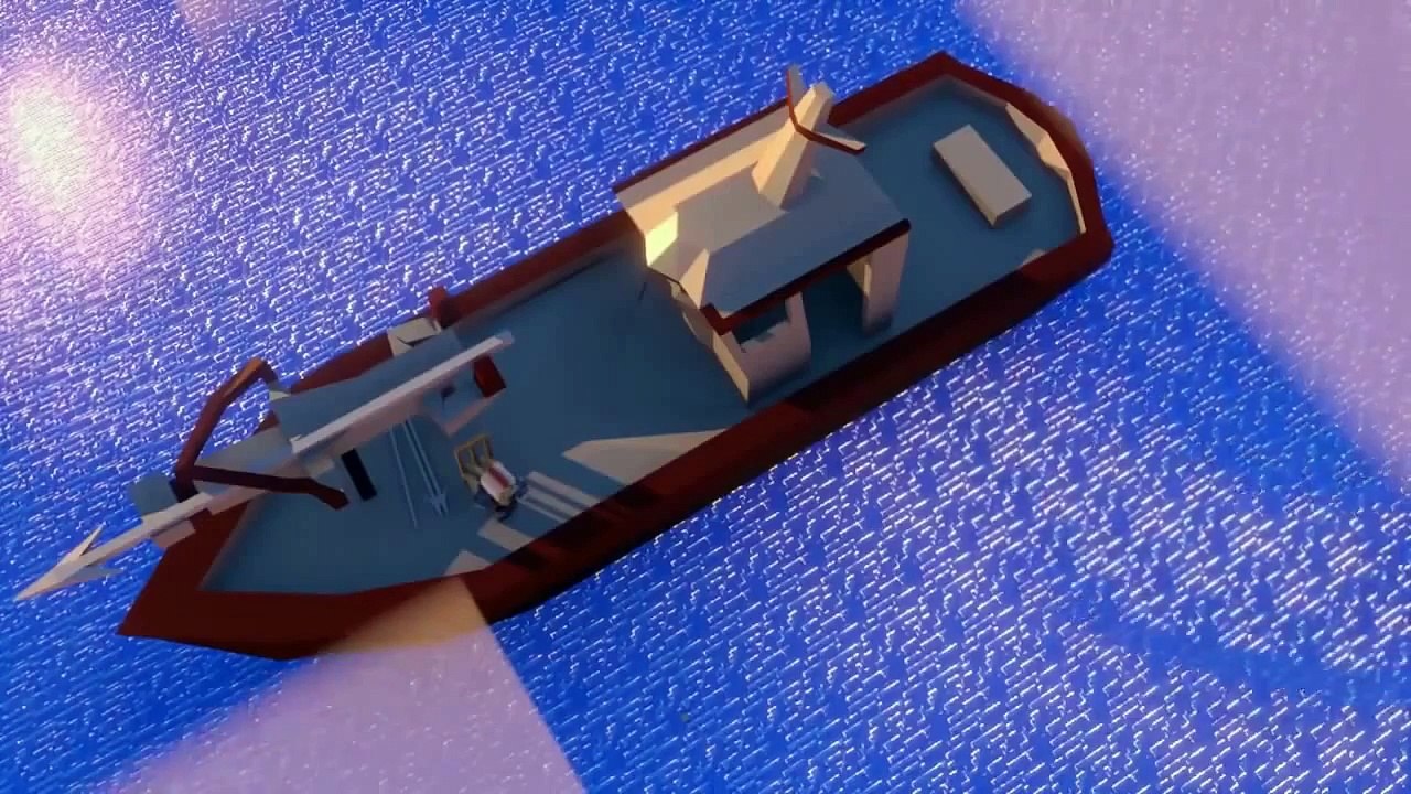 Jaws Shark Attack Animated! Minecraft Animation
