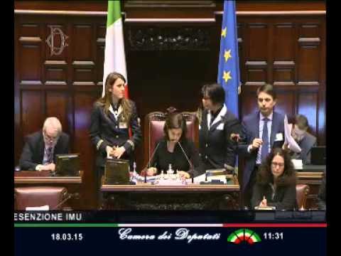 Roma - Camera - 17^ Legislatura - 394^ seduta (18.03.15)