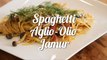 Resep Spaghetti Aglio E Olio Jamur (Simple Aglio Olio recipe video)