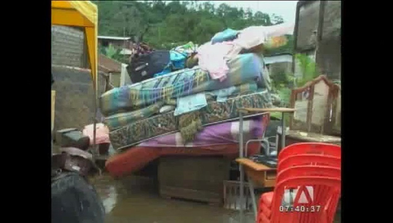 Dos personas murieron al ser arrastradas por la corriente del río Changuíl