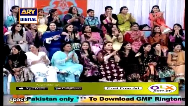Nida Yasir Ne Apne Ane Wale Guest Se Bakro Ki Awazein Nikalwa Di
