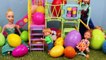 Cartoon Toys ✶ Surprise Eggs ✶ Disney Elsa, Anna, Kelly Dolls Park Playground Peppa Pig Batman Shopk
