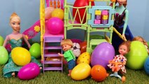 Cartoon Toys ✶ Surprise Eggs ✶ Disney Elsa, Anna, Kelly Dolls Park Playground Peppa Pig Batman Shopk