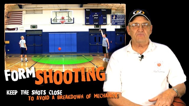 Get Perfect Shooting Form! (Form Shooting Drill) ShotScience Basketball