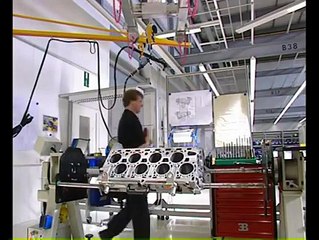 Bugatti Veyron Engine Assembly Line