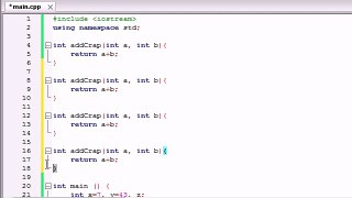 Buckys C++ Programming Tutorials - 58 - function Templates