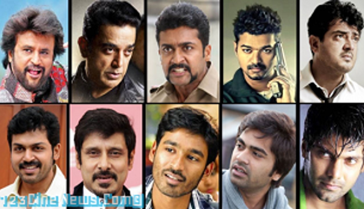 Top 10 Tamil Actors by Salary - 123 Cine news - Tamil Cinema News