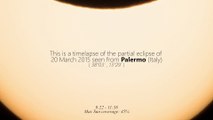 Partial Solar Eclipse 20 March 2015 - 2,5k SMILING SUN TIMELAPSE