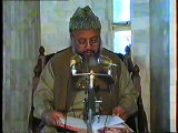 Khutbah on Surah Gashia Part 1 by Dr. Ghulam Murtaza Malik Shaheed
