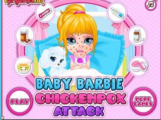 Play Baby Barbie Chickenpox Attack game