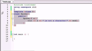 Buckys C++ Programming Tutorials - 61 - Template Specializations