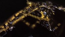 Base jumping escape from Police from building!