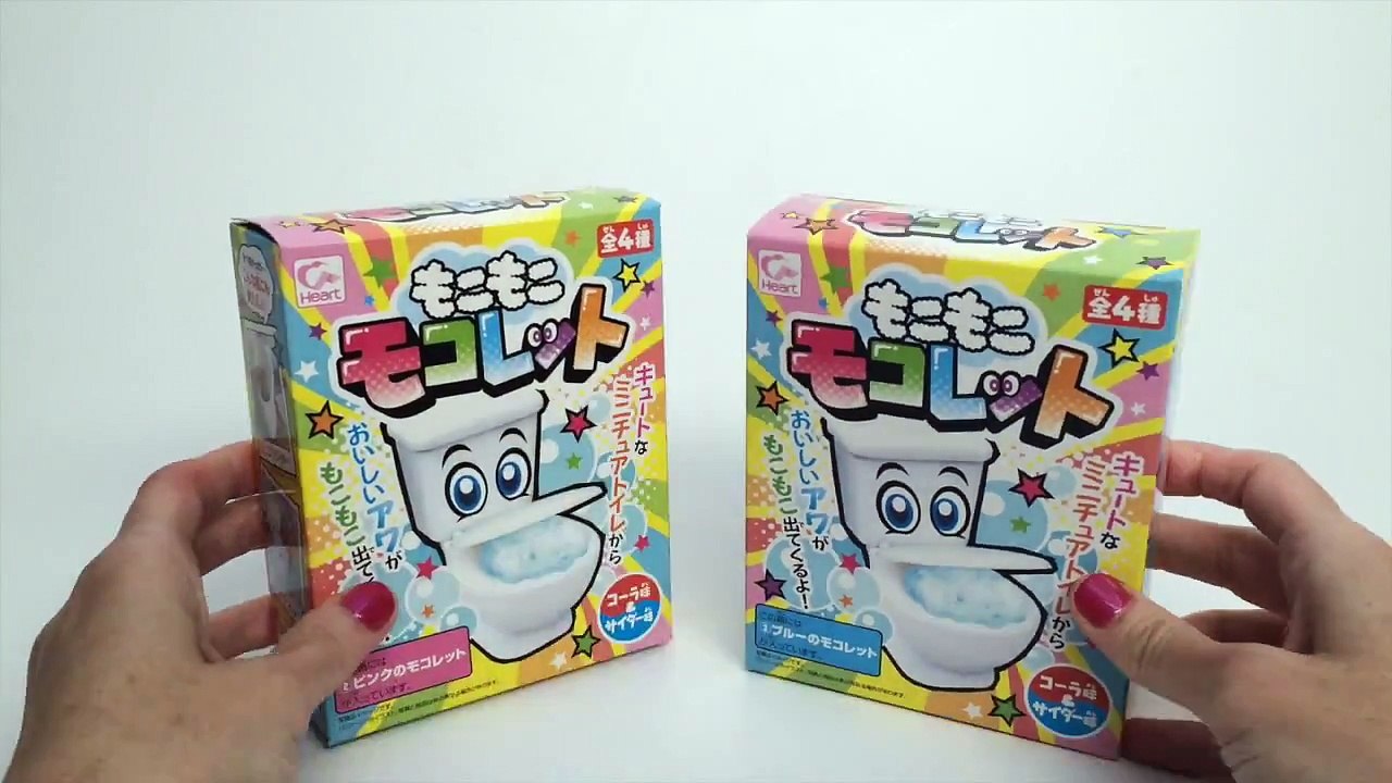 Moko Moko Mokolet Toilet Candy WC Cola Candy Toilet Heart もこもこモコレット（コーラ味／サイダー味）