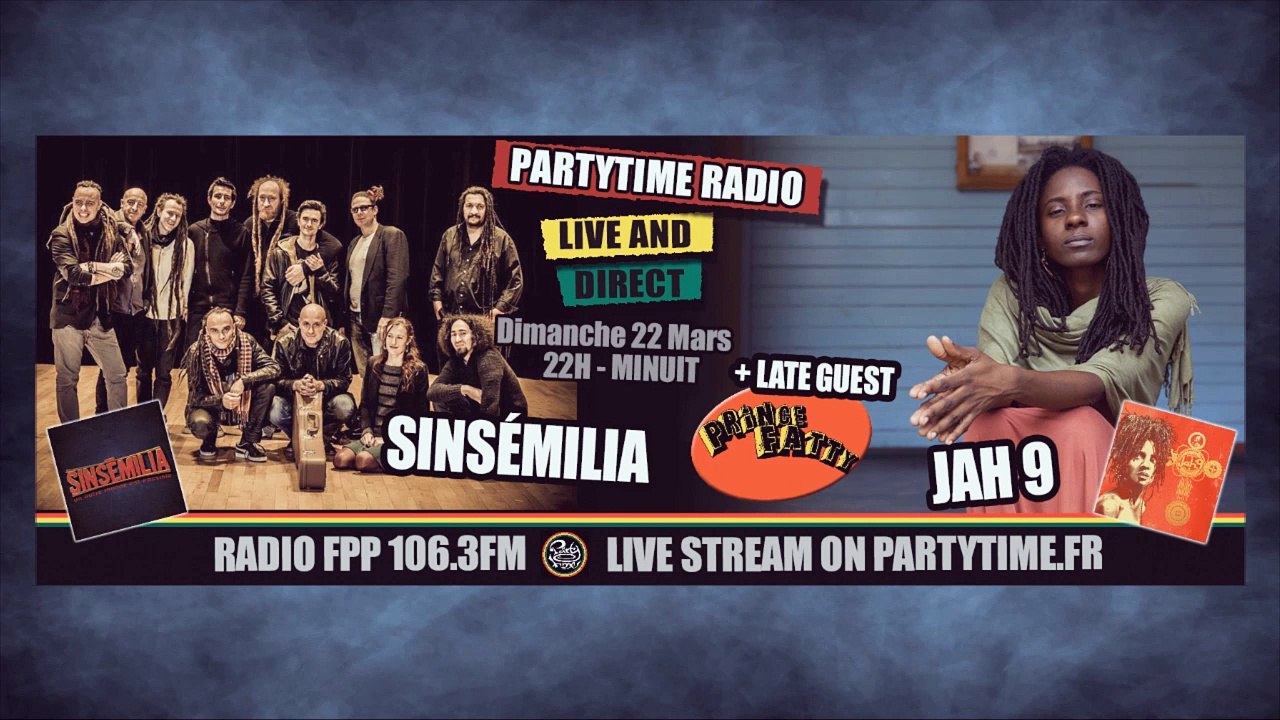 Prince Fatty at Party Time Reggae Show - 22 MARS 2015