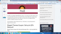 Get 20%  off -elegant themes coupon