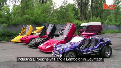 Homemade Supercar  Man Creates Replica McLaren
