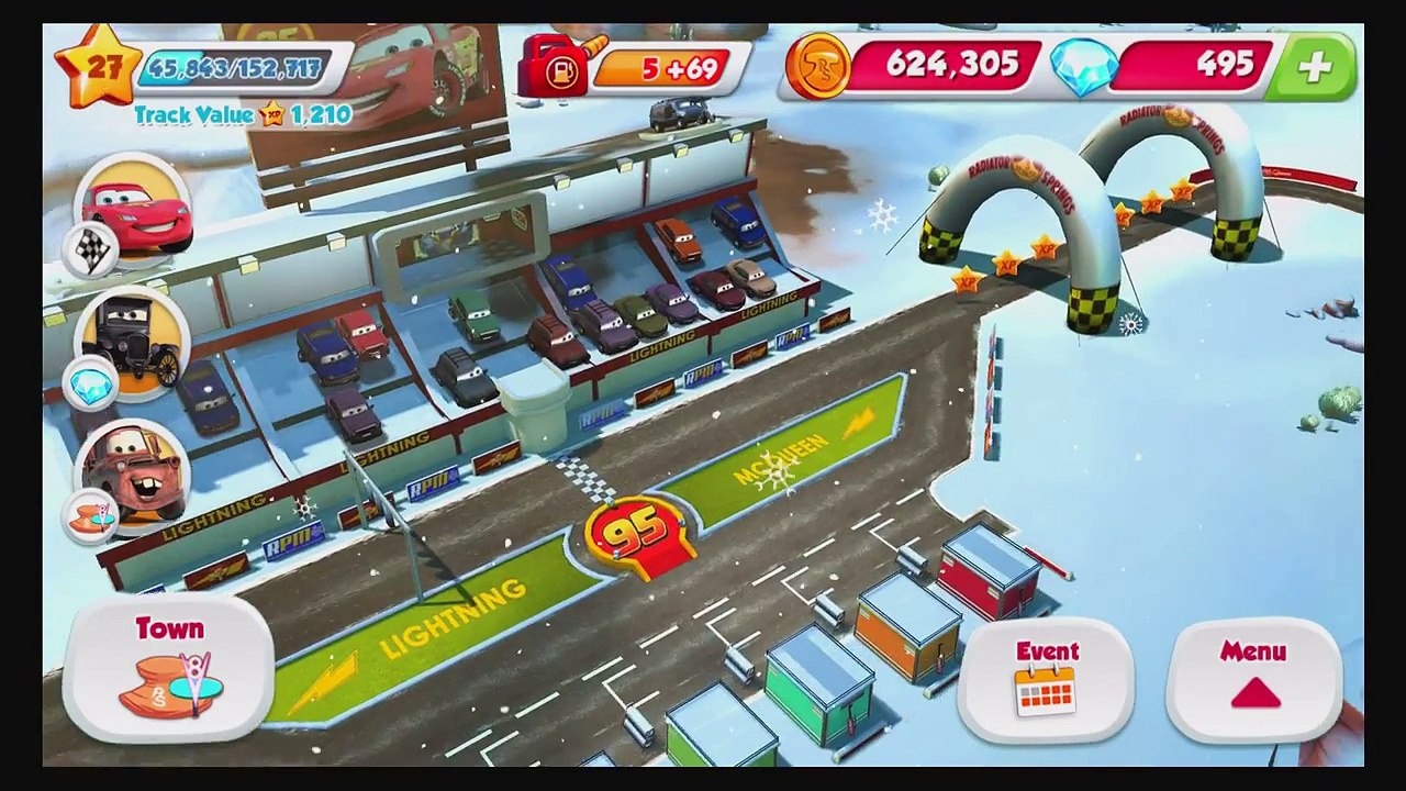 Disney Pixar Cars Fast as Lightning McQueen - Unlock Retro Look Lightning McQueen - Disney Cars