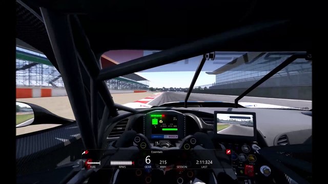 Chevrolet Corvette CR7, Silverstone Circuit, Onboard and Chase, Assetto Corsa