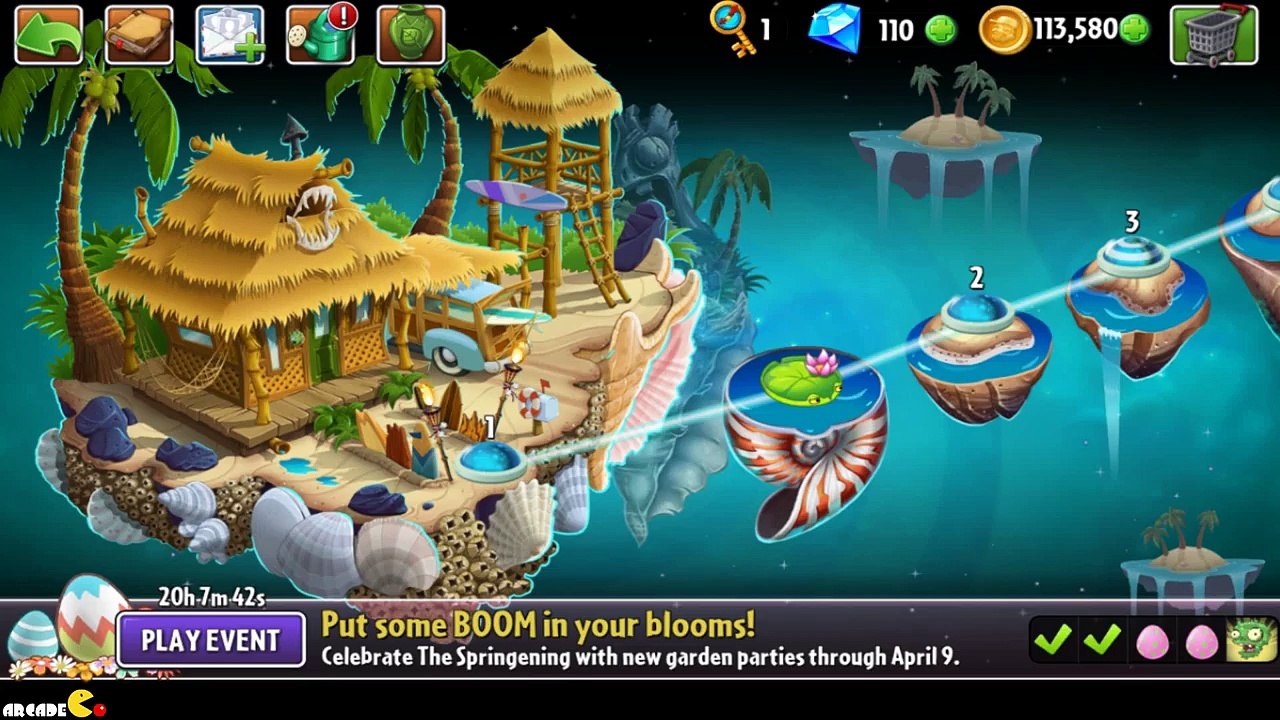 Plants vs Zombies 2 - Springening New Eggbreaker Pinata Party 3 24!