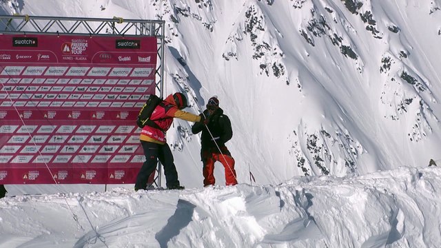 FWT15 - Run of Ralph Backstrom (USA) Swatch Freeride World Tour 2015 Haines Alaska, USA