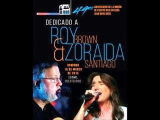 Misión de Puerto Rico en Cuba - Homenaje a Zoraida y Roy
