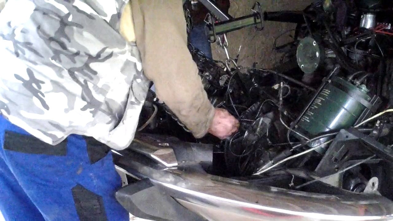 Dépose Boite à vitesse DS20 de 1972 (22/03/2015)