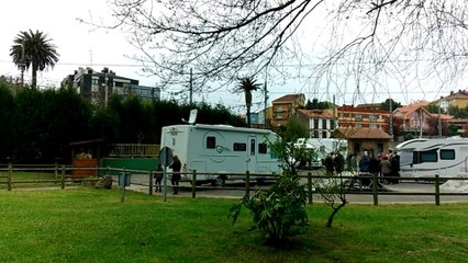 Candás ya cuenta con un área para autocaravanas