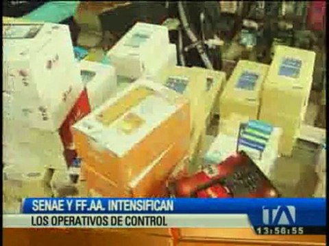 Autoridades realizan contron en contra del contrabando