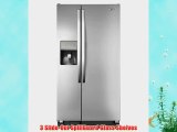 Whirlpool WRS322FDAM 22 Cu. Ft. Stainless Steel Side-By-Side Refrigerator - Energy Star