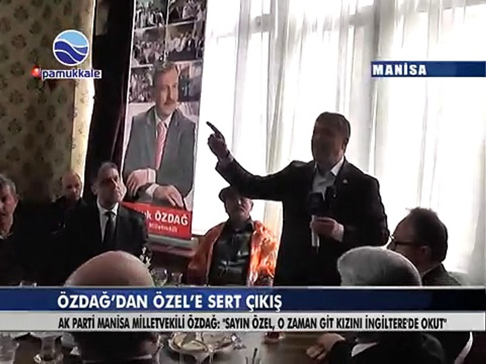 PAMUKKALE TV "ÖZDAĞ'DAN ÖZEL'E SERT ÇIKIŞ" (22 MART 2015)