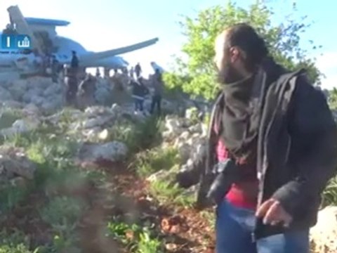 داعش تسقط طائرة تابعة لجيش بشار الأسد